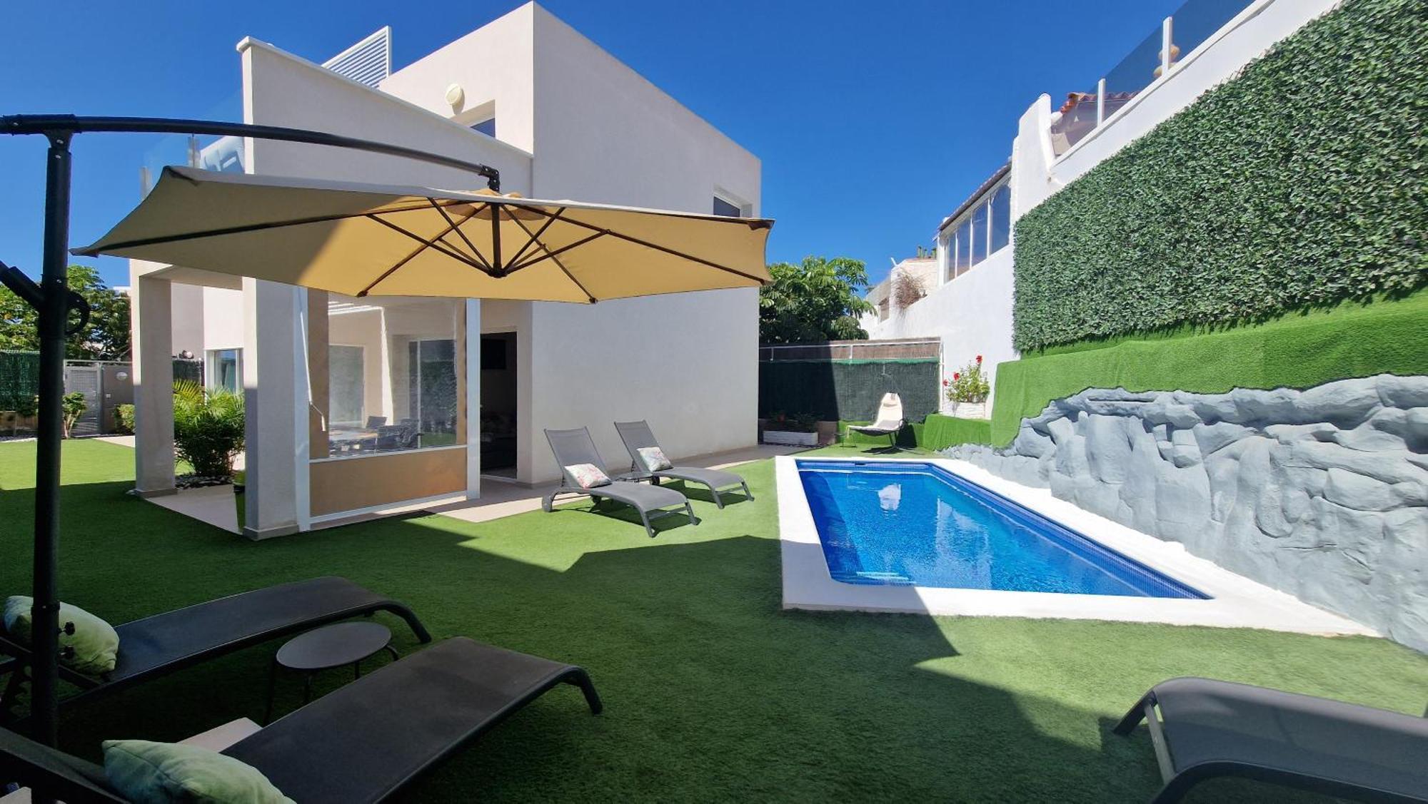 Villa Paraiso-Luxury Villa With Heated Pool Costa Adeje  Ngoại thất bức ảnh