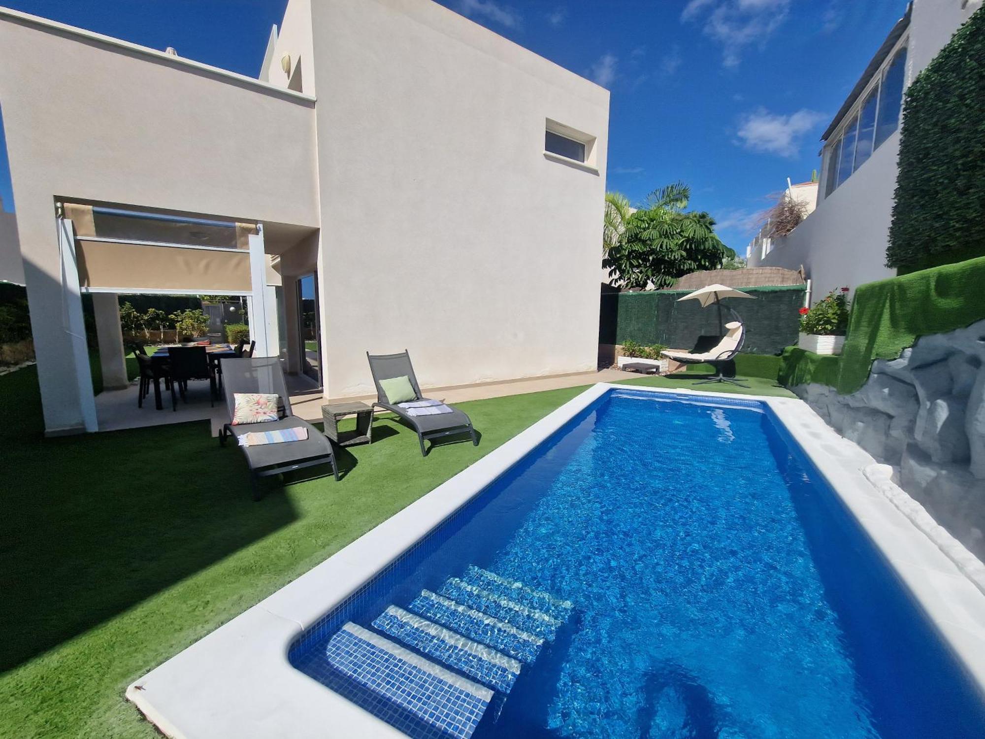 Villa Paraiso-Luxury Villa With Heated Pool Costa Adeje  Ngoại thất bức ảnh